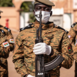 Burkinske soldater. Foto: AFP