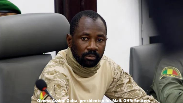 Den maliske juntasjefen Assimi Goita. Foto: NBC News