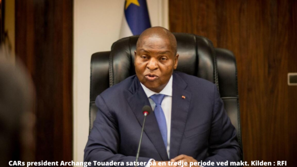 SARs president Faustin Archange Touadera. Foto: AFP