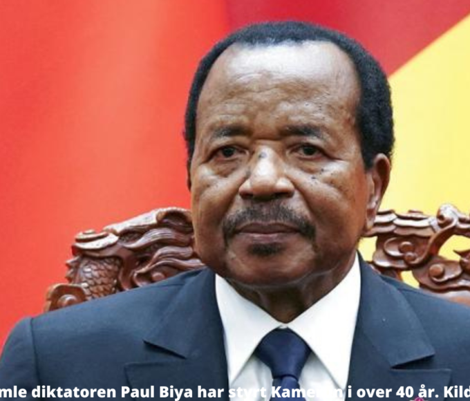 Den gamle presidenten for Kamerun, Paul Biya. Foto: Associated Press
