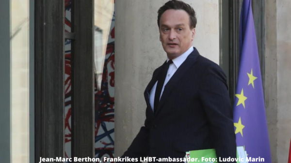 Jean-Marc Berthon, Frankrikes LHBT-ambassadør. Foto: Ludovic Marin