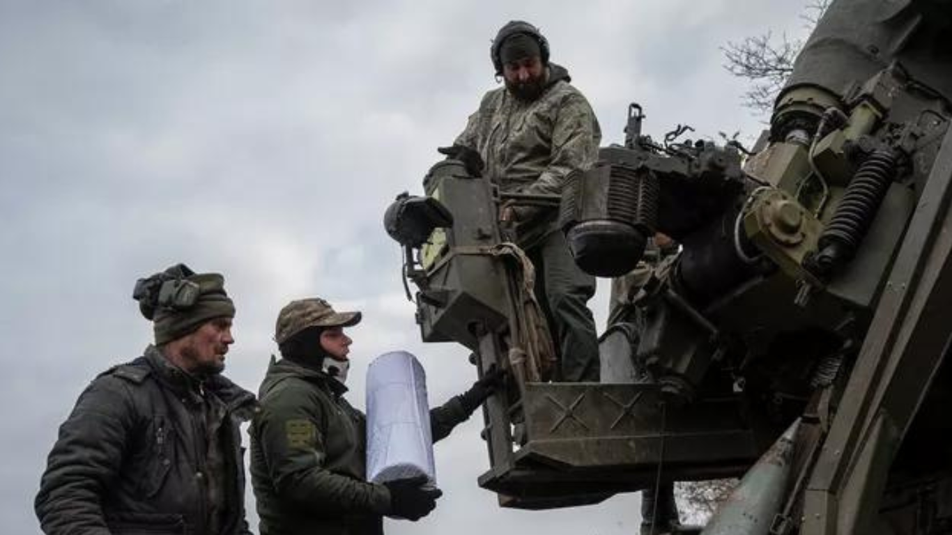 Russiske soldater i Kherson. Foto: Reuters