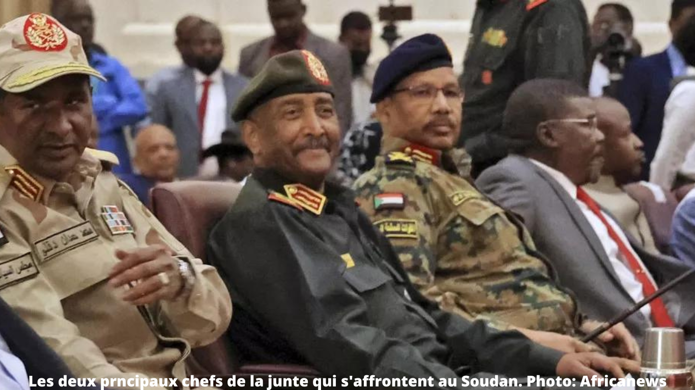 Militærjuntassjefer i Sudan. Foto: Africanews