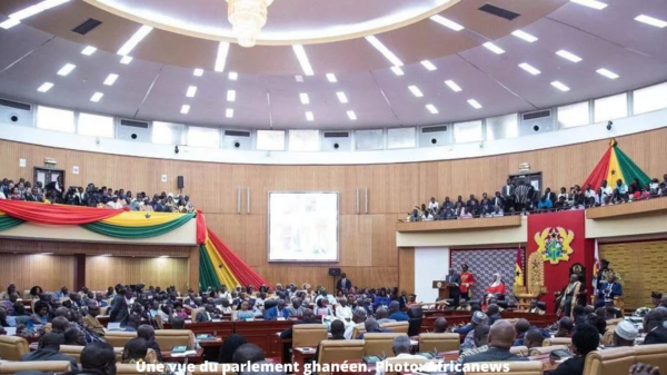 Slik ser Ghanas forsamling ut. Foto: Africanews