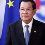 Den avgåtte statsministeren i Kambodsja Hun Sen. Foto: AFP