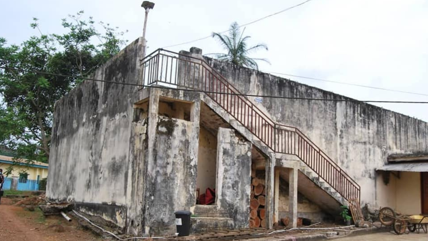 Esekas fengsel. Foto: Eseka kommune