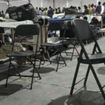 Interneringssenter i USA. Foto: BBC