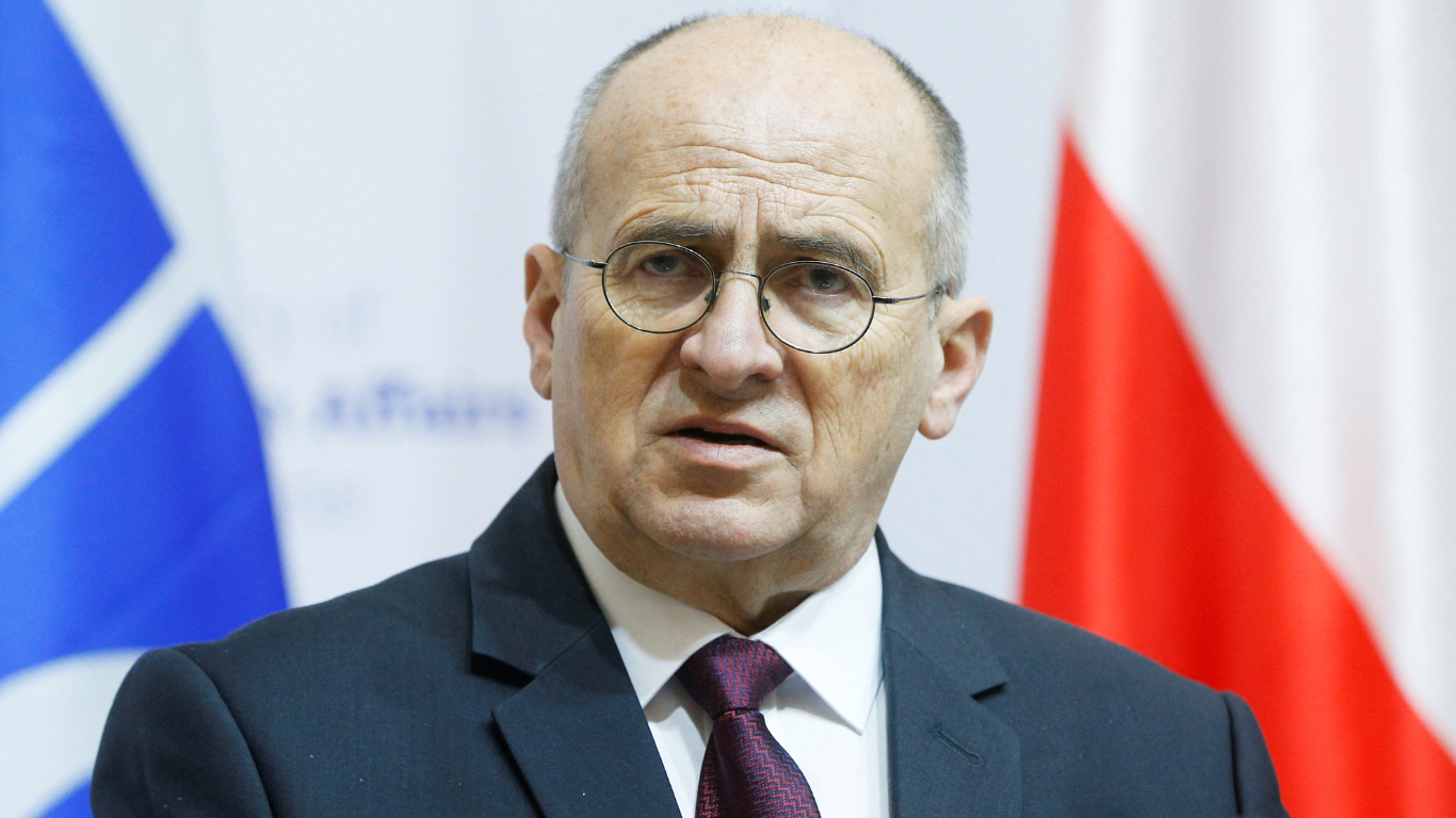 Polens Utenriksminister Zbigniew Rau.Foto: Reuters