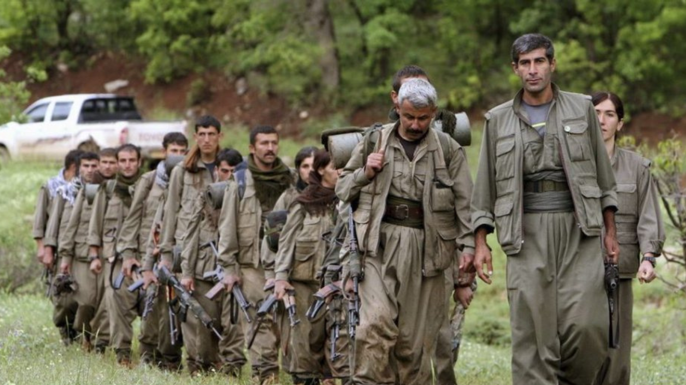 PKKs opprørere. Foto: Associated Press