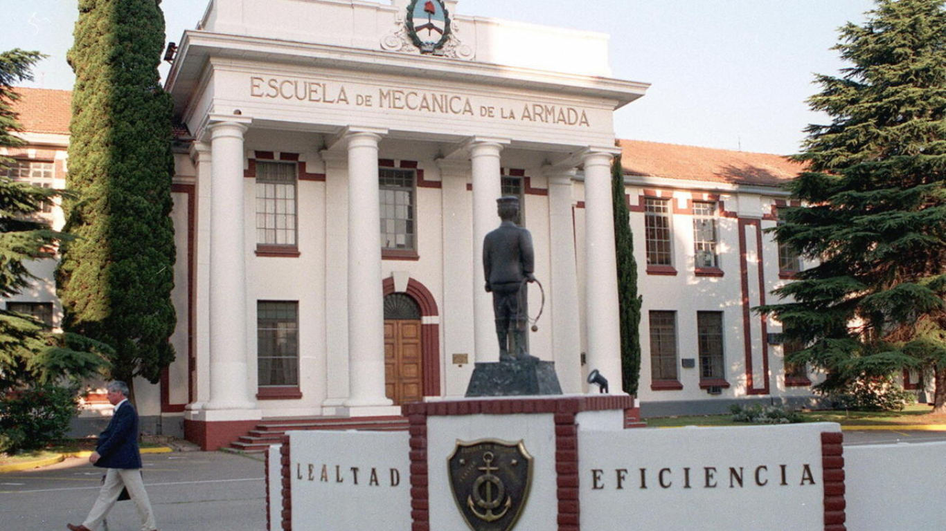 ESMA museet i Argentina. Foto: AFP
