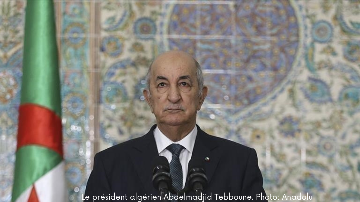Algeries president Abdelmajid Tebboune. Foto: Anadolu