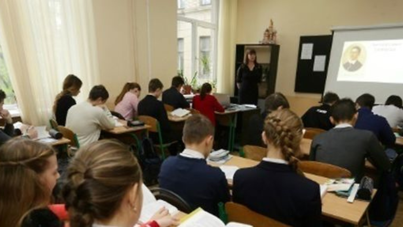 En ukrainsk skole. Foto: Le Point