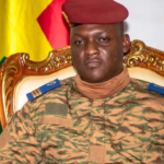 Burkina Fasos juntasjef Ibrahim Traoré. Foto: msn