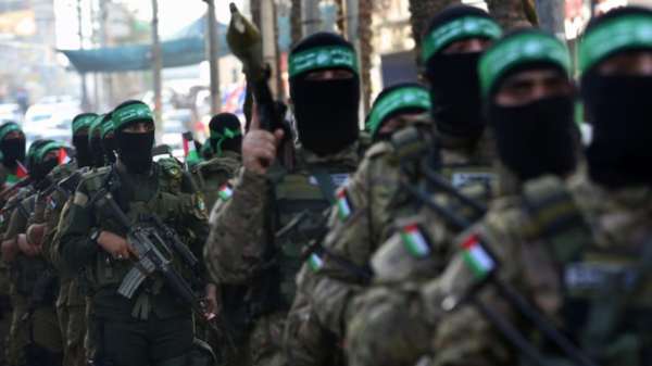 Hamas-krigere. Foto: ABC